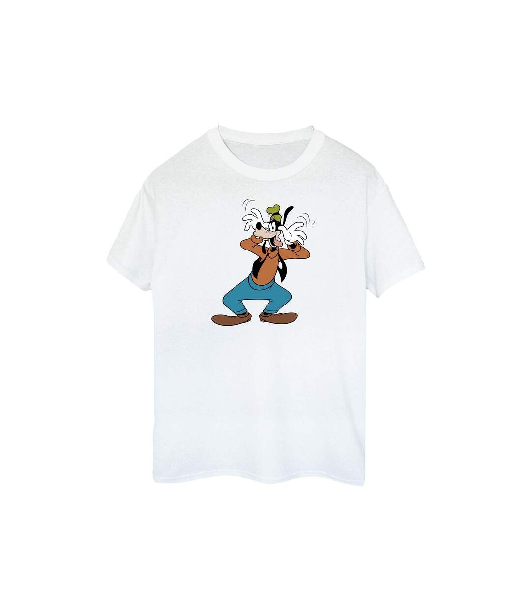 Disney - T-shirt CRAZY - Femme (Blanc) - UTBI2154-1