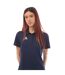 Polo Core Femme Bleu Marine Adidas-3
