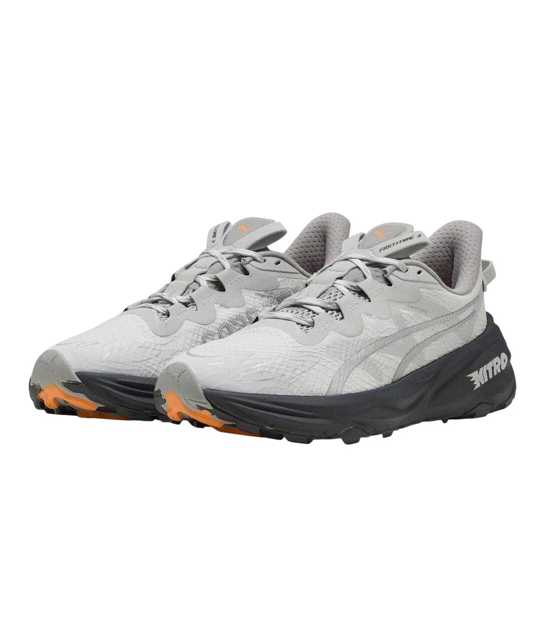 Mens Fast Trac Nitro Off-road Running Shoes Dusky Grey Puma-4