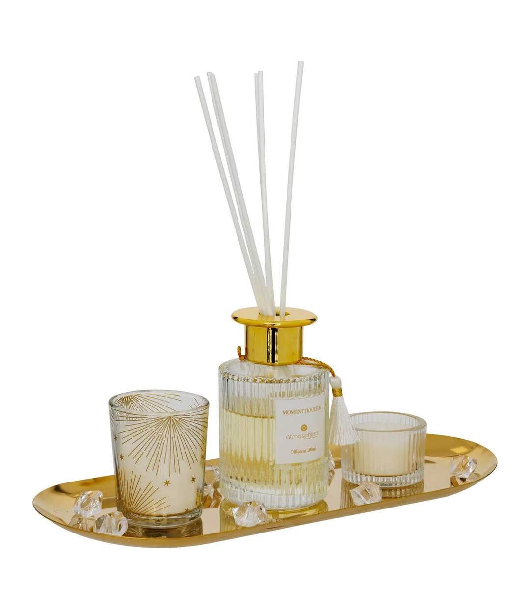 Coffret Senteur 4 Pièces Gladys 29cm Muguet-1