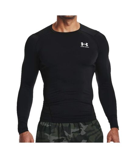 T-shirt manches longues noir homme under armour comp - xxl