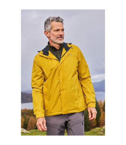 Veste imperméable torrent homme moutarde Mountain Warehouse