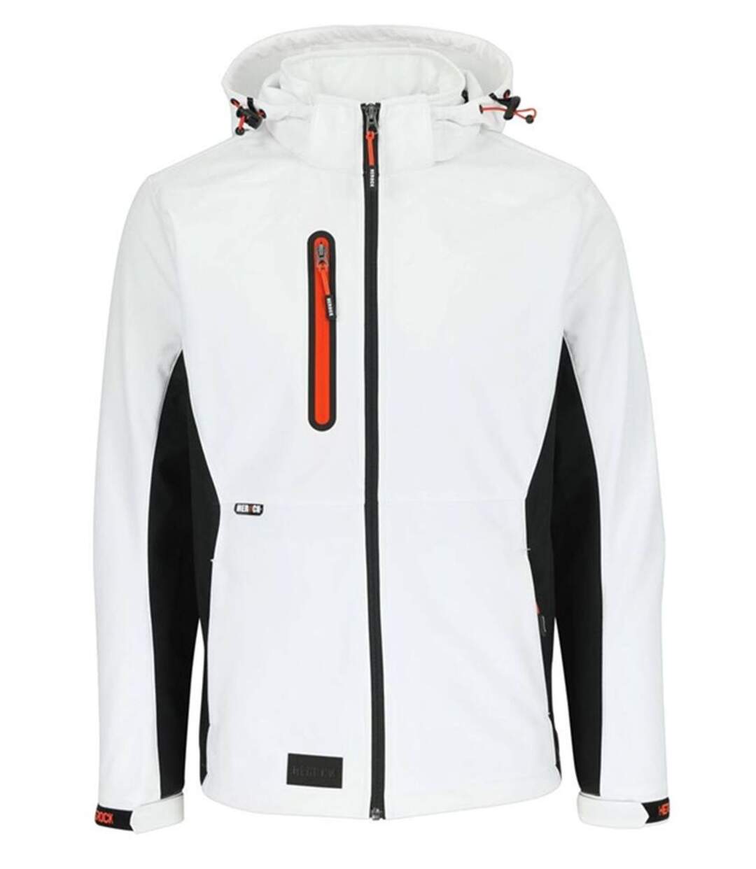 Veste de travail softshell - Homme - HK175 - blanc-1