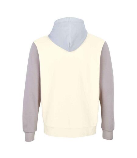 Sweat À Capuche Collins Adulte Beige Pâle Bleu Pâle Gris Clair SOLS