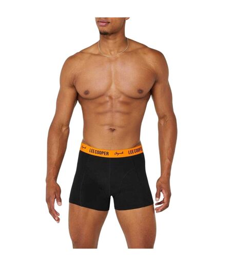 Pack Of 10  Mens Boxer Shorts  Black Multicoloured Lee Cooper