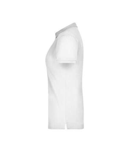 Polo Femme Blanc James And Nicholson