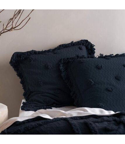 Adalyn pillowcase indigo blue Linen House