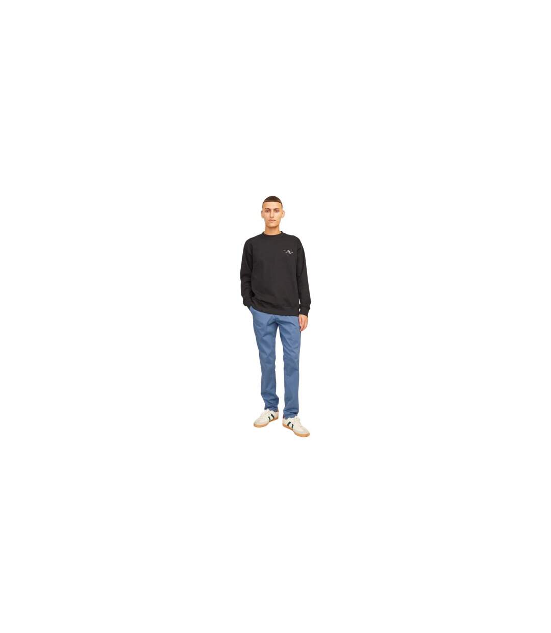 Mens Marco Bowie Chinos China Blue Jack And Jones-1