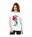 Disney - T-shirt THE LITTLE MERMAID LINE ARIEL - Femme (Blanc) - UTBI17637-2