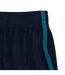 Womens/ladies Terrycloth Contrast Detail Shorts Blue Lacoste-4