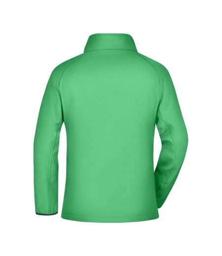 Veste Softshell Promo Femme Vert Bleu Marine James And Nicholson