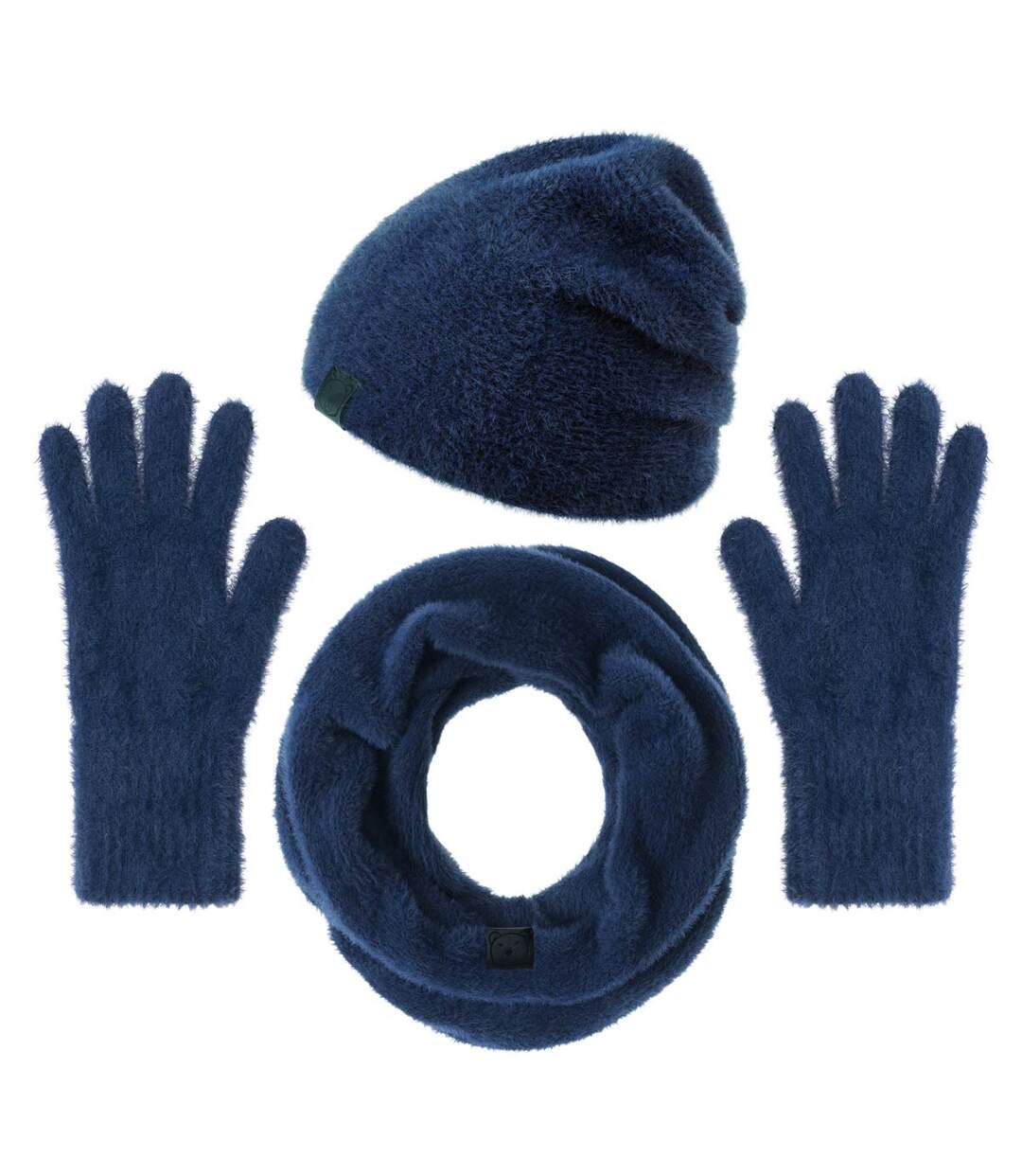 Ensemble Snood gants bonnet Etama  - Fabriqué en UE-1