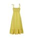 Womens/ladies orla kiely parsley sundress yellow Regatta