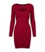 Robe Femme Bordeaux Urban Classics-1