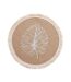 Set de Table Rond en Jute Mogador 38cm Naturel-1