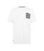 T-shirt Sport Motif À Carreaux Homme Blanc Optique Aquascutum-1