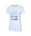 Womens/ladies Padstow Short-sleeved T-shirt White Mountain Warehouse-3