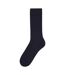 Mens Plain Ankle Cashmere Socks Dark Blue Boss-2