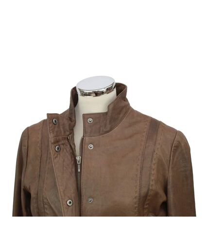 Veste femme marron Eastern Counties Leather