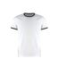 T-shirt fashion hommes blanc / noir Kustom Kit-1