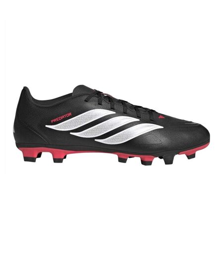 Chaussures De Foot Pour Terrain Ferme Sport Predator Club Homme Noir Rouge Adidas