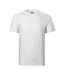 T-shirt Base Adulte Blanc Adler-1
