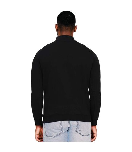 Casual Classics Mens Ringspun Cotton Sweatshirt (Black) - UTAB597