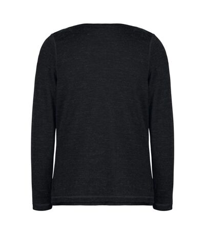 Regatta Womens/Ladies Frayda Long Sleeved T-Shirt (Black) - UTRG3739