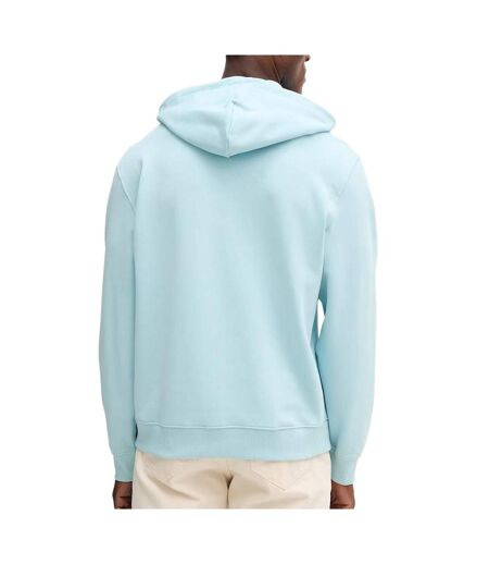 Sweat à capuche bleu clair homme calvin klein jeans  350 terry monog