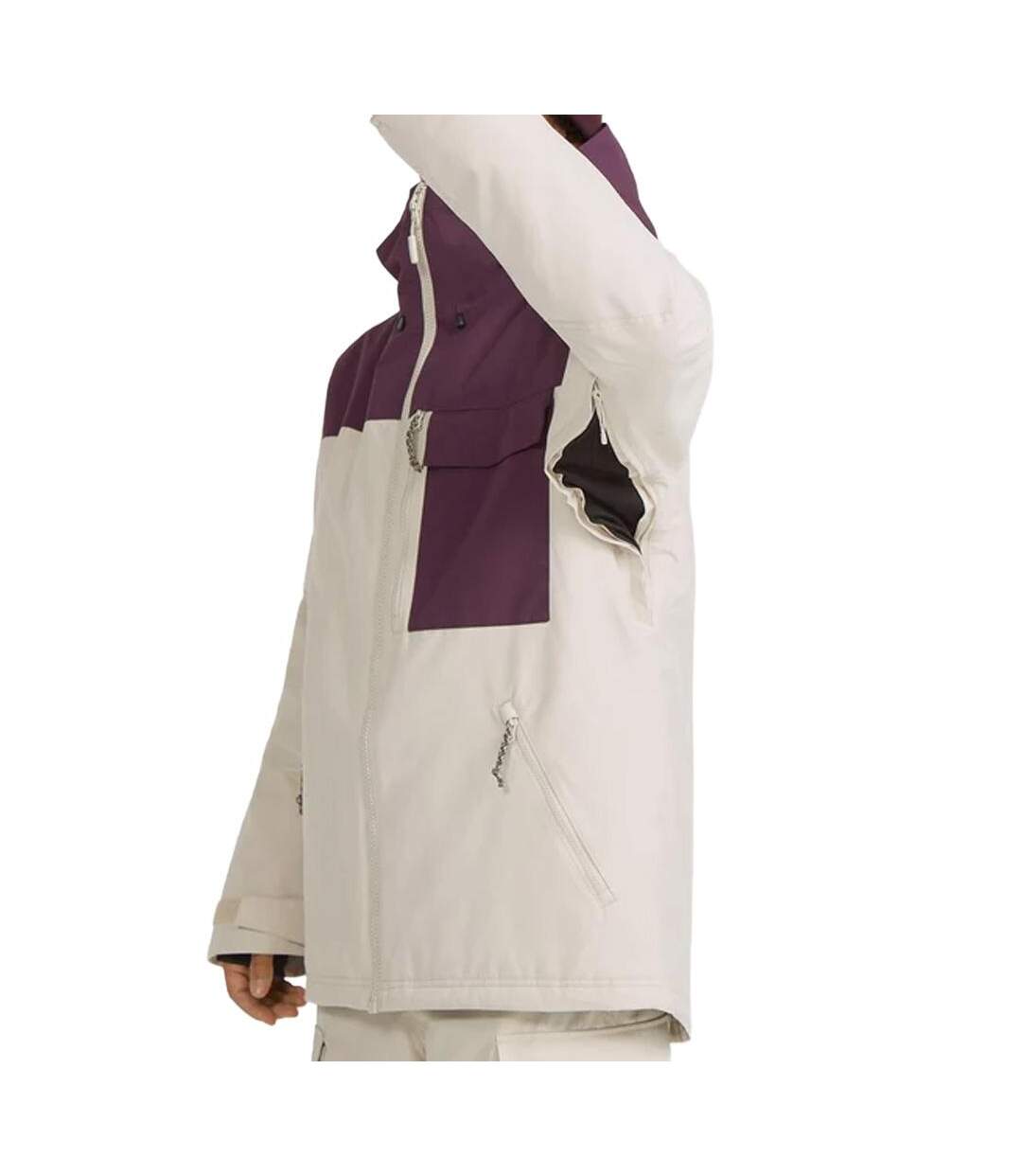 Manteau de ski écru homme o'neill utility hybrid-2