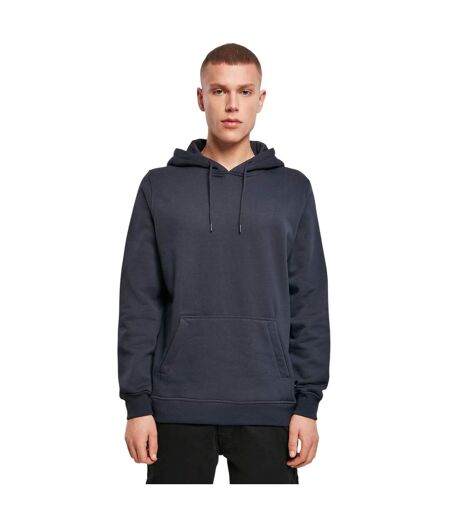 Sweat À Capuche Homme Bleu Marine Build Your Brand