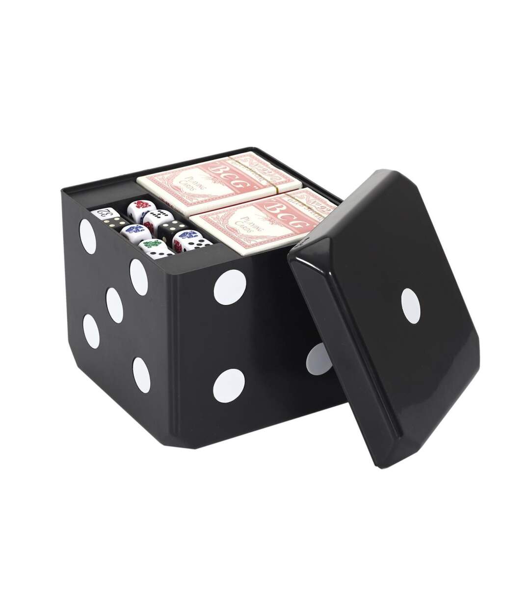 Cube de Jeux 6 en 1 16cm Noir & Blanc-4