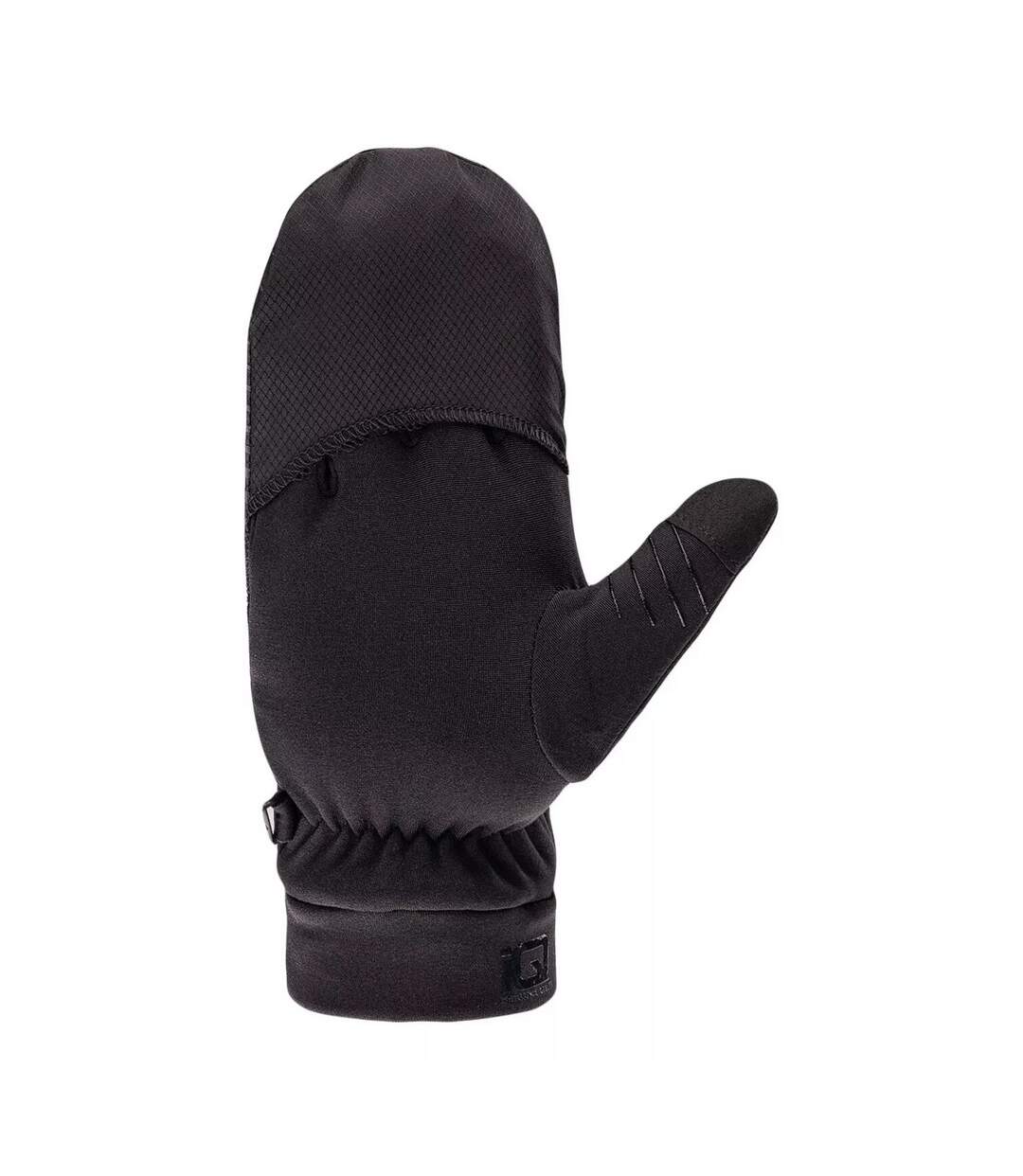 Gants De Ski Rayés Nusa Ii Femme/femme Noir Réfléchissant IQ-2