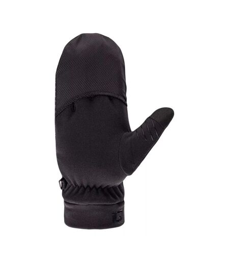 Gants De Ski Rayés Nusa Ii Femme/femme Noir Réfléchissant IQ