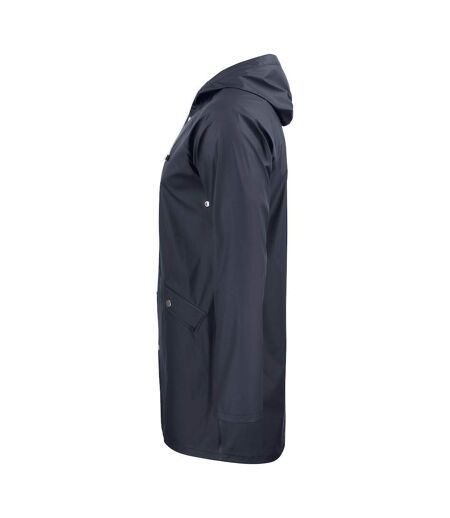 Unisex adult classic raincoat dark navy Clique