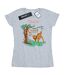 Disney - T-shirt BAMBI TILTED UP - Femme (Gris chiné) - UTBI15450-1