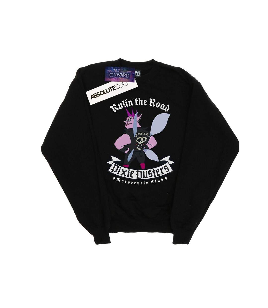 Disney Sweat-shirt Onward Pixie Dusters Rulin' Womens/Ladies (Noir) - UTBI32428-1