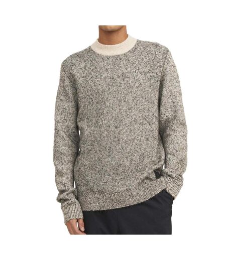 Pull beige/noir homme jack & jones space