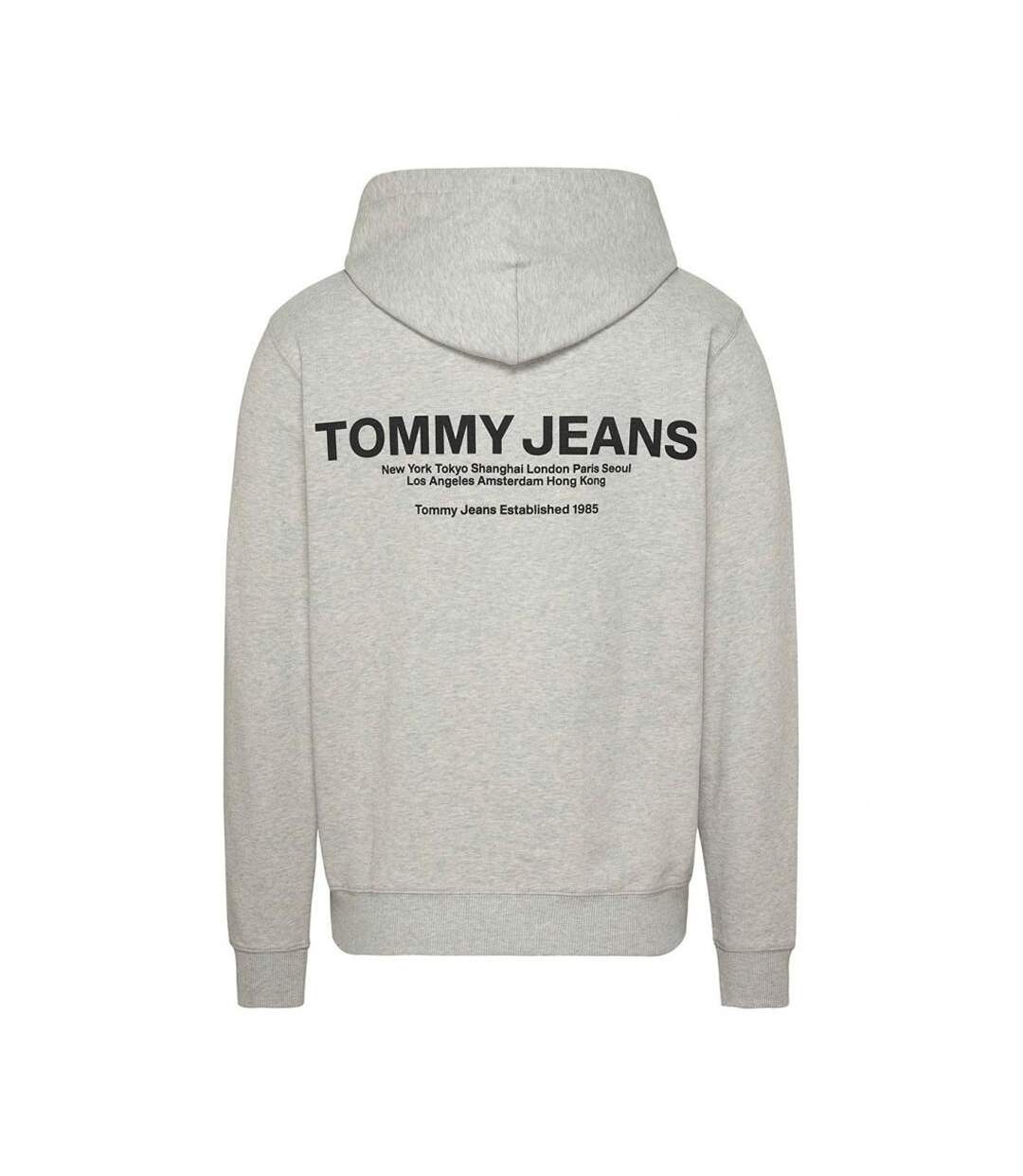 Sweat à Capuche Gris Homme Tommy Hilfiger Entry Grap - L-2