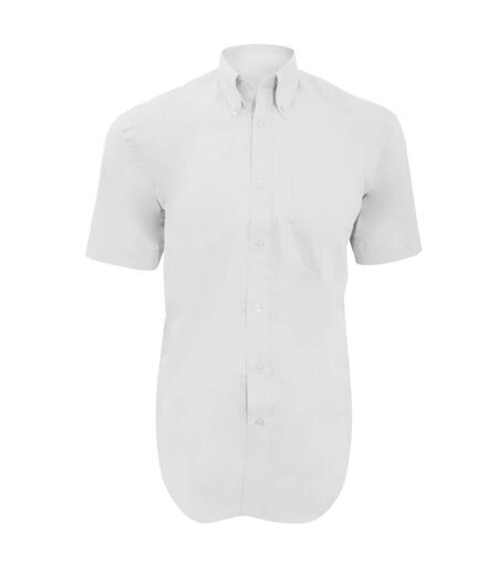 Chemise À Manches Courtes Homme Blanc Kustom Kit
