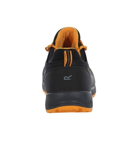 Regatta - Chaussures de marche SAMARIS LITE - Homme (Noir / Orange feu) - UTRG9420