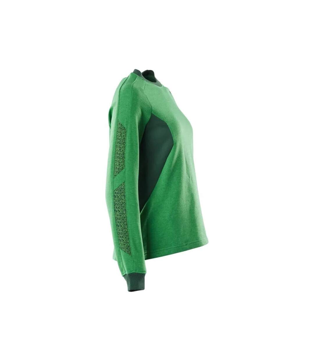 Womens/ladies Accelerate Sweatshirt Grass Green Green Mascot-3