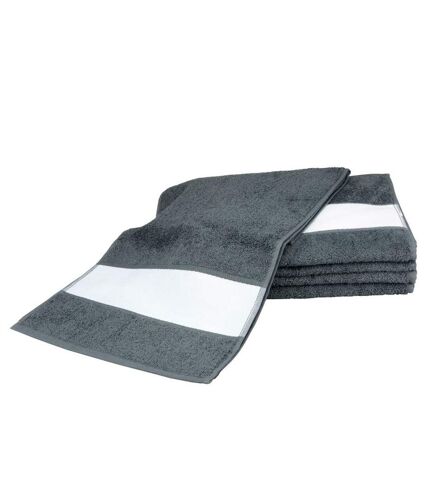 A&R Towels Subli-Me Sport Towel (Graphite) - UTRW6042