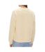 Sweat jaune femme tommy hilfiger flag crew - l-2