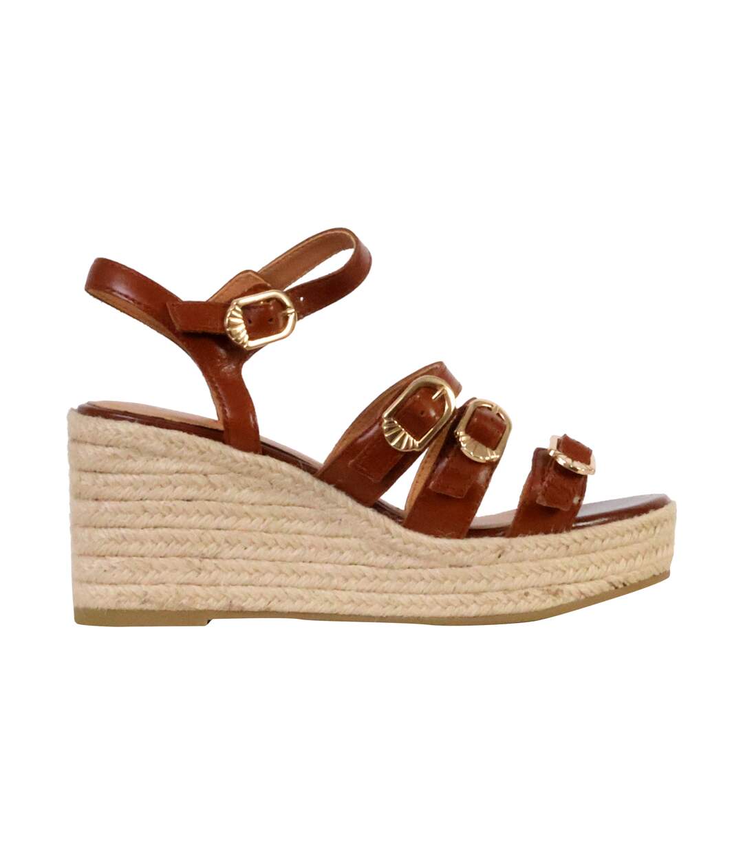 Sandales Compensées Cuir Emilie Karston Talia-2