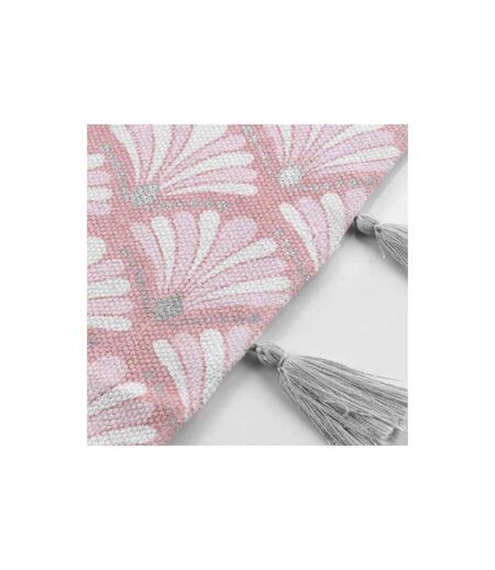 Tapis Déco à Pompons Art Chic 50x80cm Rose