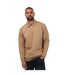 Mens icon half zip sweatshirt beige Gant-1
