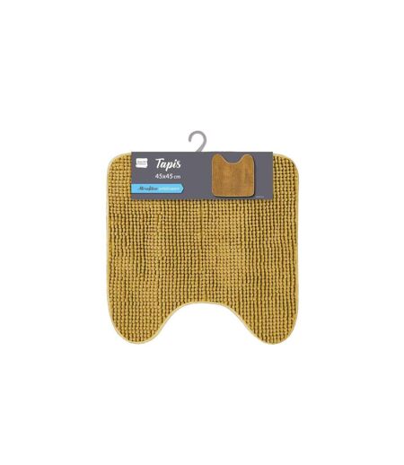Tapis Contour WC Sweety 45x45cm Ocre