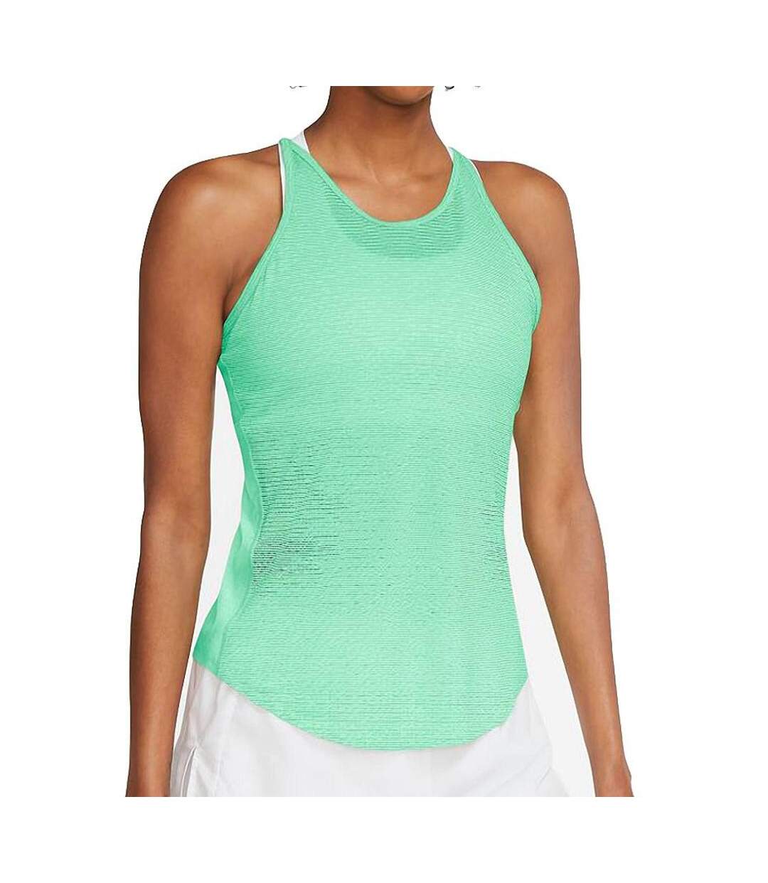 Débardeur Vert Femme Nike Run Dvn - M