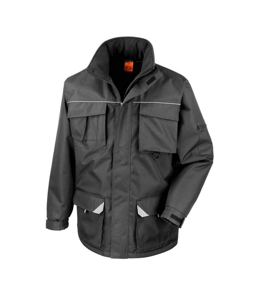 Manteau sabre homme noir WORK-GUARD by Result WORK-GUARD by Result